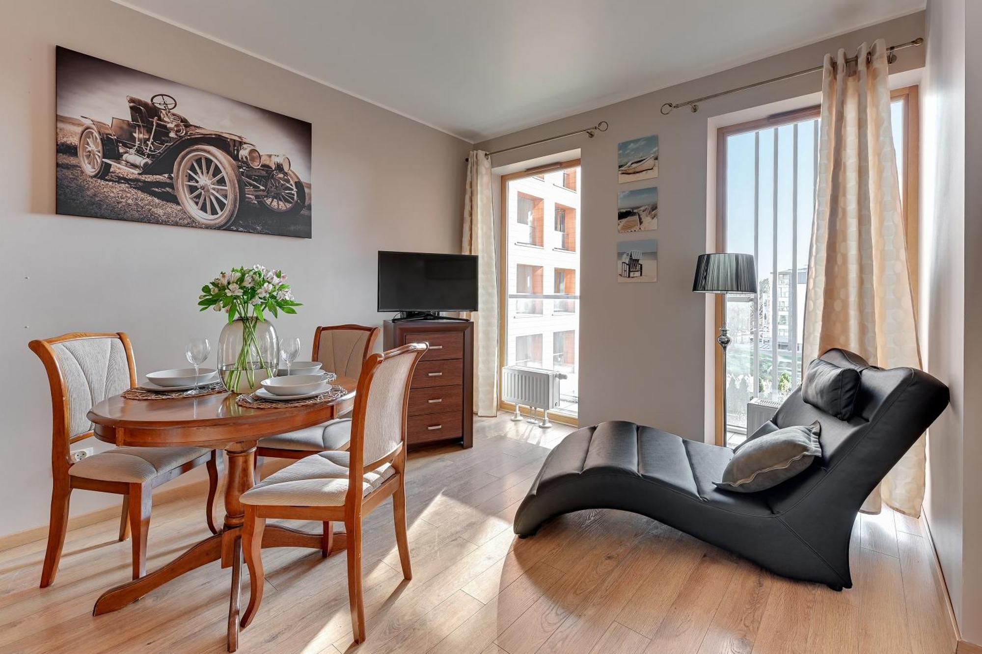 Flatbook - City Center Apartments Dwie Motlawy Gdansk Dış mekan fotoğraf